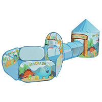 Игровой комплекс для детей miscellaneous 7696 Tunel pentru copii Diozaur 307X120X104 cm 170033