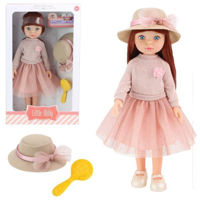 Кукла Essa 91099-B Păpușa Mica Milly, în rochie de toamnă, 33 cm