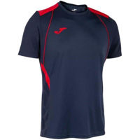Одежда для спорта Joma Championship VII Short Sleeve T-Shirt Navy Red (3XL) 103081.336