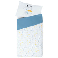 Детское постельное белье Premaman PCI0ED-BLM-UNQ Set de cuverturi pentru plapuma si perna Dinos