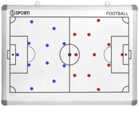 Tabla tactica plianta pt fotbal 60 X 90 cm