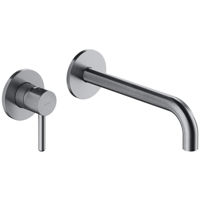 Baterie lavoar Omnires Y1215HLNI Brushed Nickel, din perete