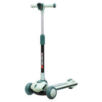 Самокат New World 2601 Trotineta cu 3 roti pliabila, verde, 61650