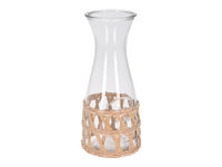 Графин-ваза стеклянный с обвязкой EH 1.2l, 25.5cm