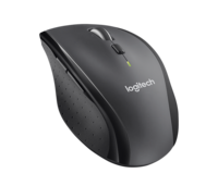 Wireless Mouse Logitech M705, Laser 1000 dpi, 7 buttons, Ergonomic, 2xAA, Black