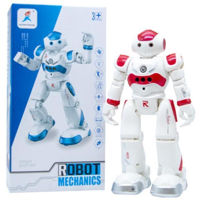 Радиоуправляемая игрушка New World M99888-4 Robot Mecanics, cu t/c, cu lumină și sunet, rosu, 622020