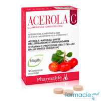 Acerola (Vit C naturala) 250mg comp. masticab. N30 Pharmalife