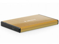 2.5" SATA HDD External Case (USB 3.0),  Gold, Gembird "EE2-U3S-2-GL"