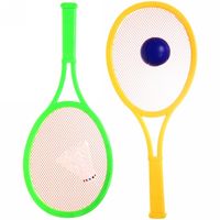 Joc paleta tenis de plaja (plastic, fluturas+minge) S908 (6681)