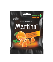 Bomboane jelle Mentina Orange 80g