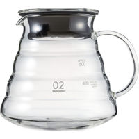 Чайник заварочный Hario XGSR-60-TB Range Server V60 600ml Clear