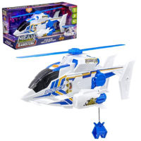 Mașină HTI 1417576 Elicopter de poliție Teamsterz, cu lumină și sunet