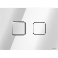 Кнопка смыва Cersanit Accento Square пластик хром