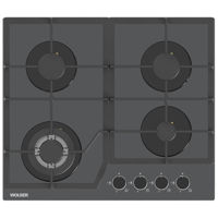 Встраиваемая поверхность газовая Wolser WL-6400 GBN Q Gray