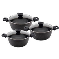 Кастрюля wiSmark S-765 6шт (22/24/26cm)