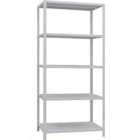 Cтеллаж складской УХЛ-МАШ СК 2,0/1000х600 Стеллаж средней нагрузки 120кг (2000x1000x600мм) (5 полок)