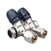 Аксессуар для систем отопления Te-sa Distribuitor A-P/negru 2 cai 3/4x16 (88390)