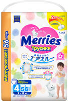 Трусики Merries L (9-14 кг) 56 шт