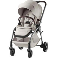 Сărucior pentru copii Britax-Römer Rio (incl.cupholder, carseat adaptor) Soft Taupe Lux (2000041614)