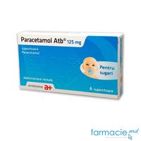Paracetamol supp. 125mg N6 (Antibiotice)