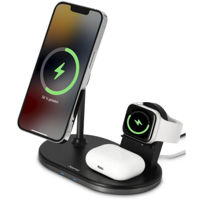 Încărcător wireless Hama 187272 MagCharge Multi iPhone, AirPods, Watch