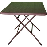 Masă Hydro S Masa plianta patrata Grain, 79x79x74, Maro