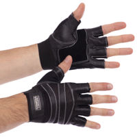 Перчатки для фитнеса кожаные L BC-1018 (6309)