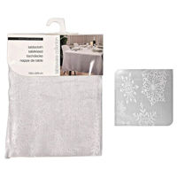 Домашний текстиль Promstore 27456 Fata de masa 150x220cm Damask poliester