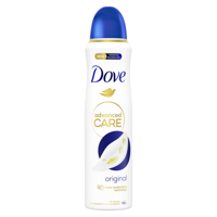Antiperspirant spray Dove Deo Advanced Care Original 150 ml.