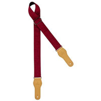 Аксессуар для музыкальных инструментов ORTEGA Ocs-250 Burgundy Cotton - Strap Chitara