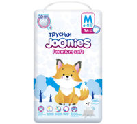 Подгузники-трусики Joonies Premium Soft M (6-11 кг) 56 шт