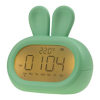 Часы-будильник Mary’s MW20731 Green Rabbit