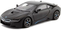 Машина Rastar 56500 Die cast 1:24 BMW i8, neagra, 60586