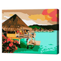 Картина по номерам Art Gallery CX4383 20x30cm Paradis exotic