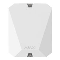 Ajax Wireless Security Transmitter "MultiTransmitter", White, NC,NO, EOL contact type; 18 zones