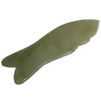 Аксессуар для ухода за лицом miscellaneous 12859 GuaSha (nefrit/peste mare) 1buc
