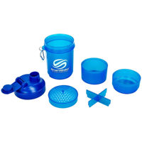 Sticla shaker 3-in-1 400+100+100 ml Smart FI-5053 blue (8927)
