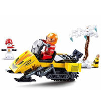 Конструктор Sluban B0951 Snowmobile ATV, 115 elem