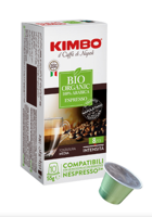 Capsule KIMBO BIO Organic Aluminiu, 10buc.