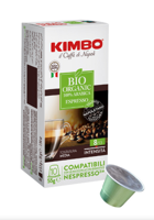 Капсулы KIMBO BIO Organic Aluminiu, 10 шт.