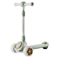 Самокат Richi 61801 Trotineta verde pentru copii (6180X)