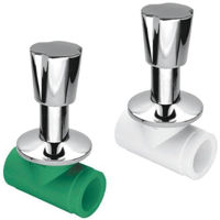 Запорная арматура miscellaneous Robinet PP drept cu ventil Nichelat PN 25x25