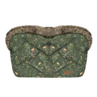 Аксессуар для колясок Kikka Boo 31108040157 Manusi de iarna pentru carucior Luxury Secret Garden Green