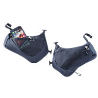 Рюкзак спортивный Deuter  Aircontact Hip Fin, правый карман, аксессуар из графитового сланца