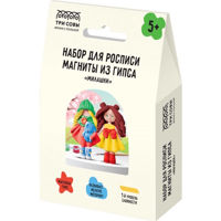 Набор для творчества miscellaneous 11122 Set de pictura figuri din ipsos cu vopsele si pensule,52930/52931/52928/52923