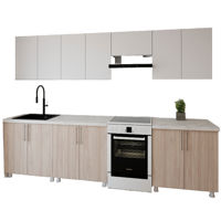 Мебель для кухни Smartex (30039) K1 300cm Alb+Stejar Deschis