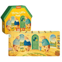 Головоломка Mideer MD3206 Puzzle cu basme ilustrate Trei purceluși, 36 elem.