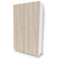 Шкаф Smartex N4 120cm Белый/Дуб Светлый