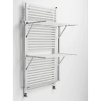 Сушилка для белья Arredamenti Italia Klaus, на полотенцесушитель, белый лак