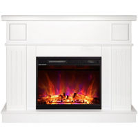 Șemineu electric ArtFlame Olimpia & Lorance, 950x1200x300 mm, Alb